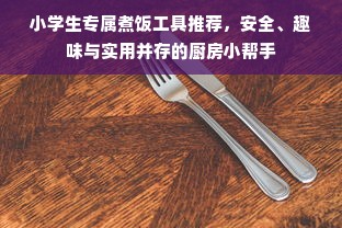 小学生专属煮饭工具推荐，安全、趣味与实用并存的厨房小帮手