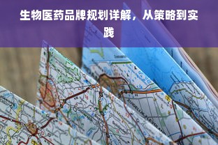 生物医药品牌规划详解，从策略到实践