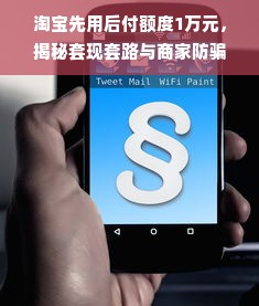 淘宝先用后付额度1万元，揭秘套现套路与商家防骗指南