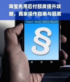 淘宝先用后付额度提升攻略，商家操作指南与额度快速提高技巧