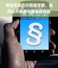 淘宝先用后付额度详解，如何提升额度与商家操作指南