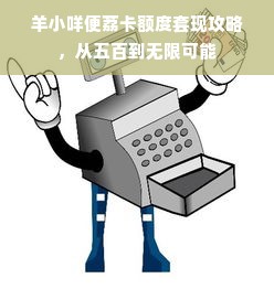 羊小咩便荔卡额度套现攻略，从五百到无限可能