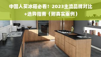 中国人买冰箱必看！2023主流品牌对比+选购指南（附真实案例）