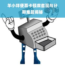 羊小咩便荔卡额度套现与分期难题揭秘