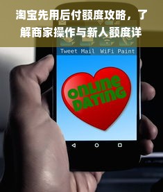 淘宝先用后付额度攻略，了解商家操作与新人额度详情