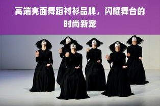 高端亮面舞蹈衬衫品牌，闪耀舞台的时尚新宠