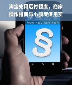 淘宝先用后付额度，商家操作指南与小额度使用实例