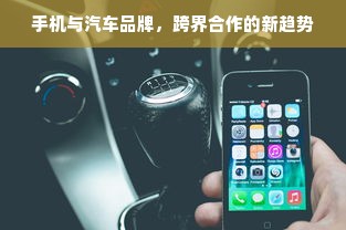 手机与汽车品牌，跨界合作的新趋势