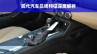 现代汽车品牌特征深度解析