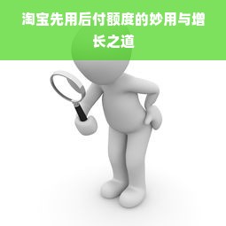 淘宝先用后付额度的妙用与增长之道