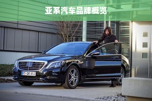 亚系汽车品牌概览