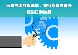 京东白条额度详解，如何查看与提升你的白条额度
