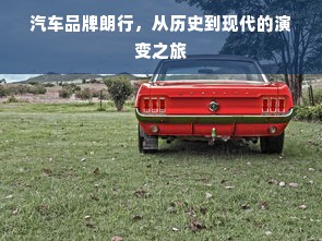 汽车品牌朗行，从历史到现代的演变之旅