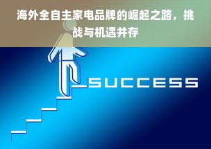 海外全自主家电品牌的崛起之路，挑战与机遇并存