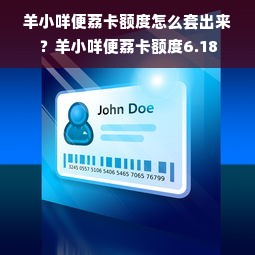 羊小咩便荔卡额度怎么套出来？羊小咩便荔卡额度6.18