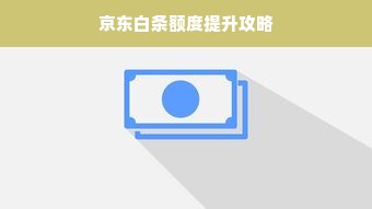 京东白条额度提升攻略