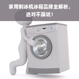 家用制冰机冰箱品牌全解析，选对不踩坑！