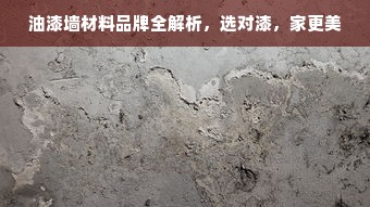 油漆墙材料品牌全解析，选对漆，家更美