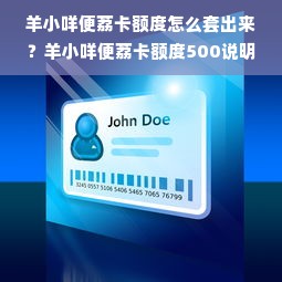 羊小咩便荔卡额度怎么套出来？羊小咩便荔卡额度500说明什么？
