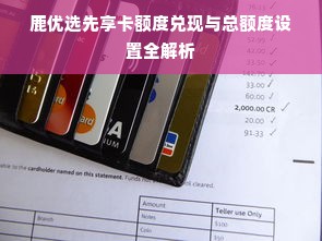 鹿优选先享卡额度兑现与总额度设置全解析