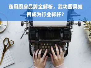 商用厨房品牌全解析，武功厨具如何成为行业标杆？