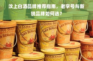 汶上白酒品牌推荐指南，老字号与新锐品牌如何选？