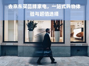 去京东买品牌家电，一站式购物体验与超值选择
