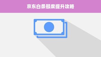 京东白条额度提升攻略