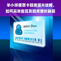 羊小咩便荔卡额度提升攻略，如何高效套现及额度增长秘籍