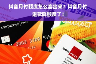 抖音月付额度怎么套出来？抖音月付退款降额度了！