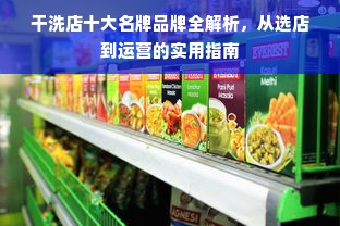 干洗店十大名牌品牌全解析，从选店到运营的实用指南