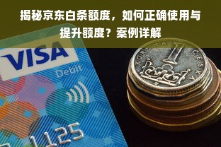 揭秘京东白条额度，如何正确使用与提升额度？案例详解