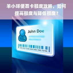 羊小咩便荔卡额度攻略，如何提高额度与降低额度？