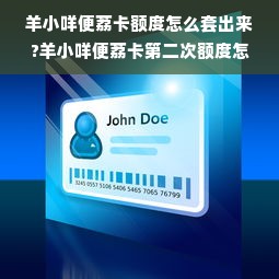 羊小咩便荔卡额度怎么套出来?羊小咩便荔卡第二次额度怎么用？