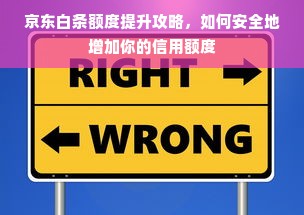 京东白条额度提升攻略，如何安全地增加你的信用额度