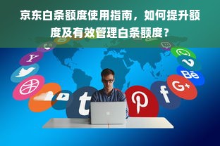 京东白条额度使用指南，如何提升额度及有效管理白条额度？