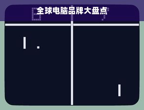 全球电脑品牌大盘点