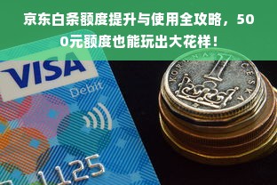 京东白条额度提升与使用全攻略，500元额度也能玩出大花样！