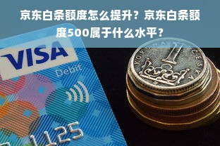 京东白条额度怎么提升？京东白条额度500属于什么水平？