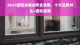 2023透明冰箱选购全攻略，十大品牌对比+避坑指南