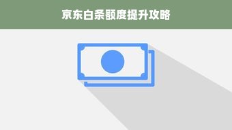 京东白条额度提升攻略