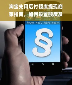淘宝先用后付额度提现商家指南，如何设置额度及案例说明