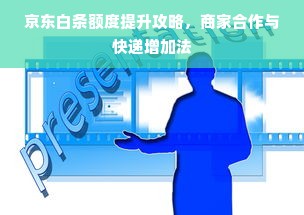 京东白条额度提升攻略，商家合作与快递增加法