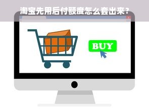 淘宝先用后付额度怎么套出来？