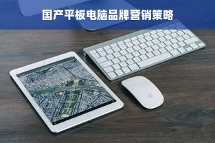 国产平板电脑品牌营销策略