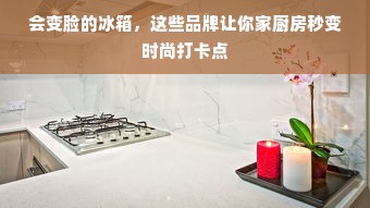 会变脸的冰箱，这些品牌让你家厨房秒变时尚打卡点
