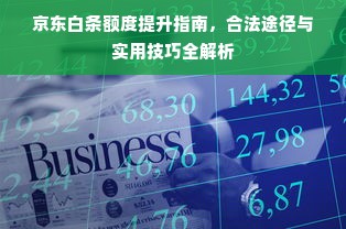 京东白条额度提升指南，合法途径与实用技巧全解析