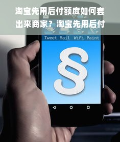 淘宝先用后付额度如何套出来商家？淘宝先用后付为何没有额度显示？