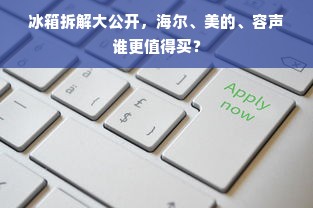 冰箱拆解大公开，海尔、美的、容声谁更值得买？