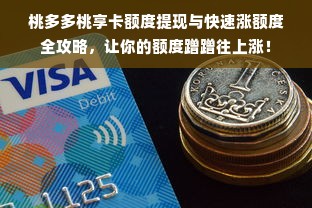 桃多多桃享卡额度提现与快速涨额度全攻略，让你的额度蹭蹭往上涨！